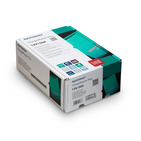 ChargeMaster Plus batterilader 12/50 3 output terminals. Input 230V/50-60Hz 