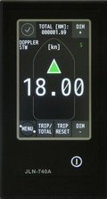 Doppler Speed Log With color display and distribution unit