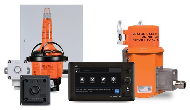JRC VDR system. Voyage Data Recorder 