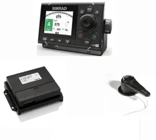 A2004 autopilot system kit inkl A2004 kontroll, AC70 + RF300