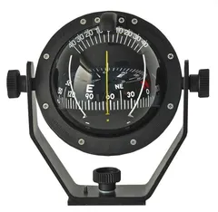 C8-0027 magnetkompass m. belysning 100 mm. 12/24V. Svart