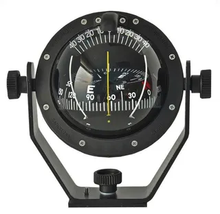 C8-0027 magnetkompass m. belysning 100 mm. 12/24V. Svart