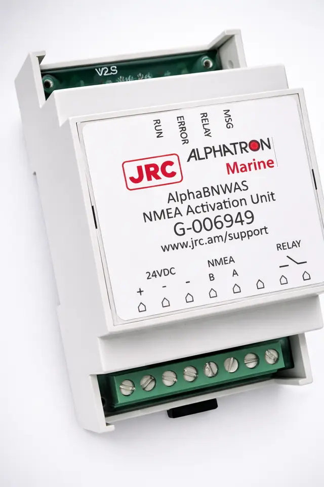 AlphaBNWAS - NMEA speed activator Aktiverer brovakt ved gitt hastighet 