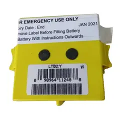 GMDSS lithium battery - LTB2 for AX30, McMurdo R1, ikke oppladbart