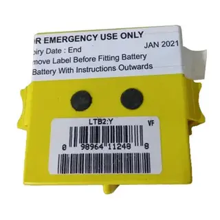 GMDSS lithium battery - LTB2 for AX30, McMurdo R1, ikke oppladbart 