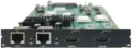 INPUT  2x HDMI + 2x HDBaseT card
