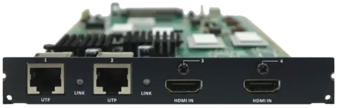 4x HDBaseT Output card