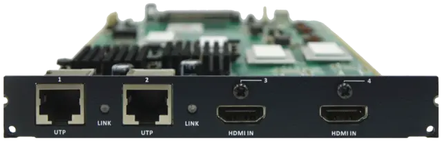 4x HDBaseT Output card 