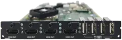 OUTPUT 4x HDMI (4K)  card