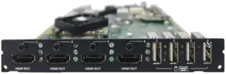 OUTPUT 4x HDMI (4K)  card