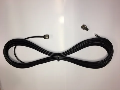 VHF ant.kabel, 6m (CA-58-060FFFF-AFMUM) RG58C/U med UHF-han og FME-hun