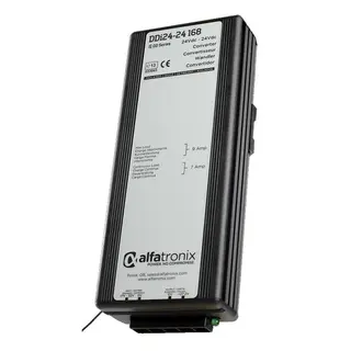DDi24-24-168 omformer  (24-24Vdc) 24-27,2Vdc - 7A (9A) m. galv. skille