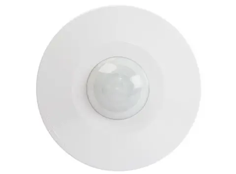 PDC2400 PIR takdetektor, hvit 24Vdc, 360 graders for takmontering