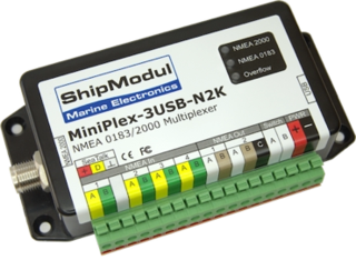 MiniPlex-3USB-N2K multiplekser NMEA0183/2000/SeaTalk. USB-port. 