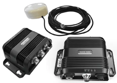 NAIS-500 AIS m. NSPL-500 &amp; GPS-500 Klasse B AIS (2W) &amp; ekstern splitter/GPS