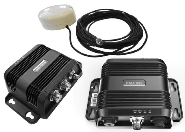 NAIS-500 AIS m. NSPL-500 & GPS-500 Klasse B AIS (2W) & ekstern splitter/GPS 